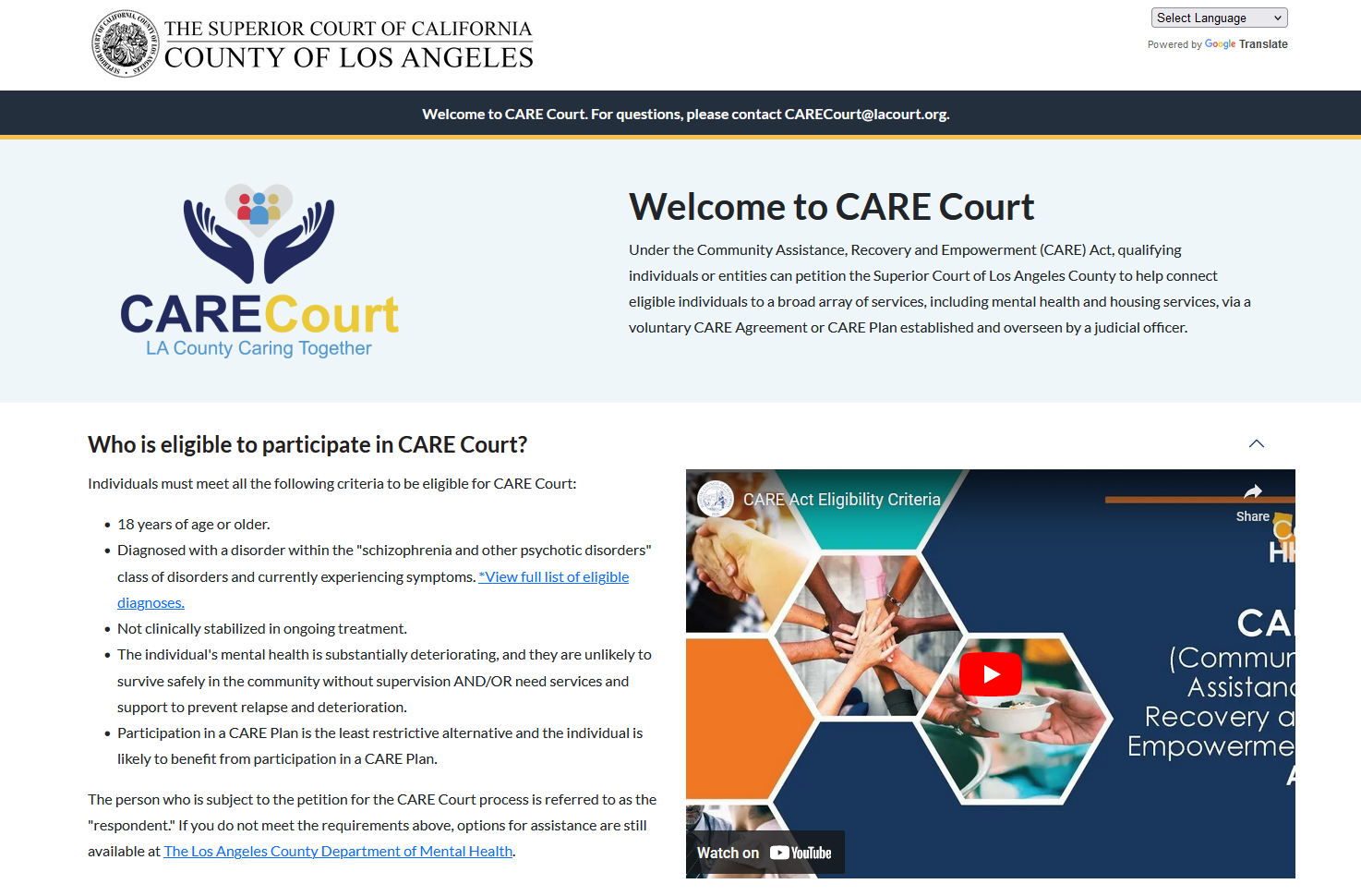 CARE Court